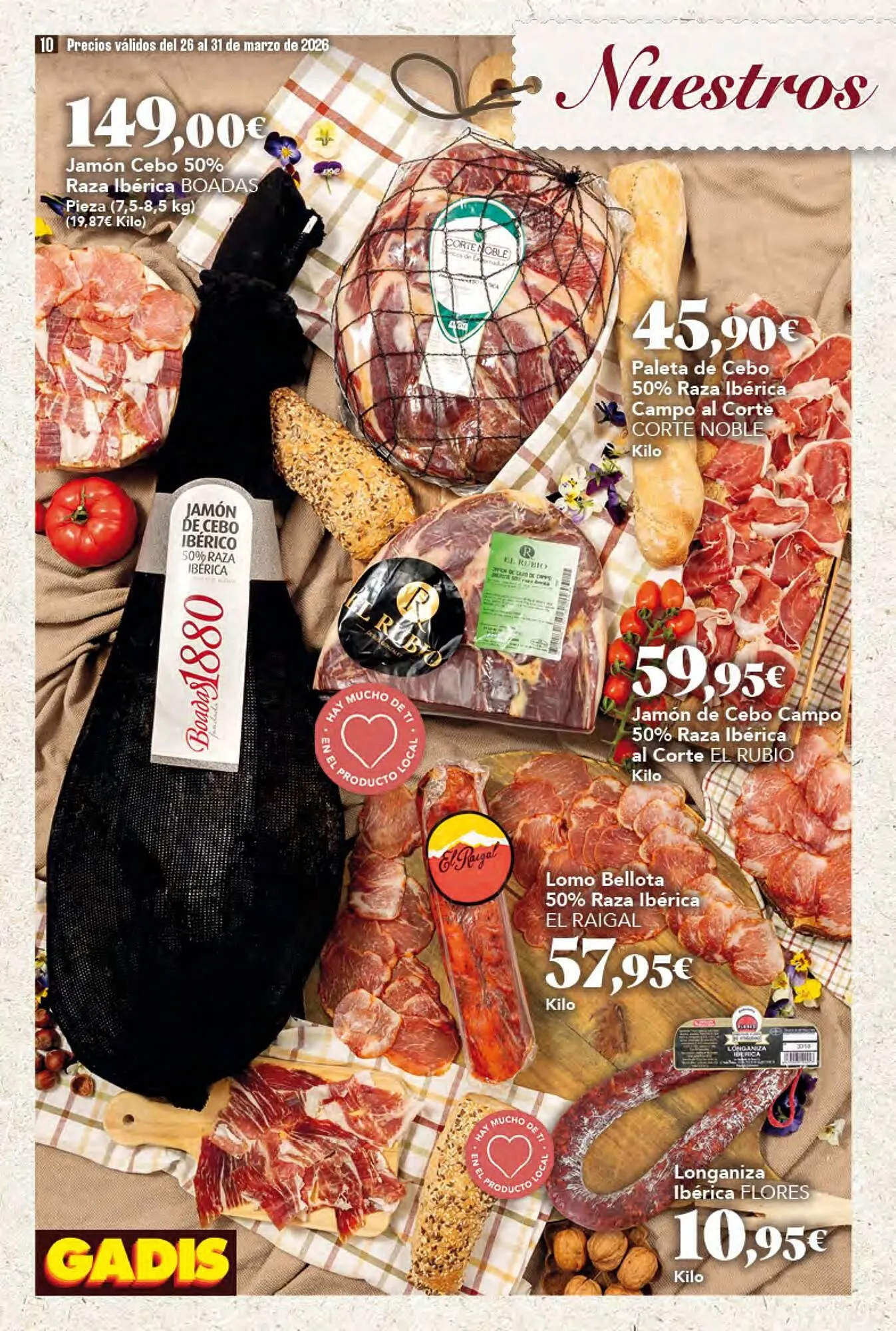 Catálogo de Folleto Gadis 26 de marzo al 31 de marzo 2026 - Página 10