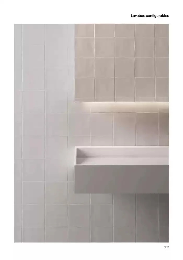 Catálogo de Colecciones de Baño, Muebles y Accesorios 9 de enero al 31 de diciembre 2025 - Página 165