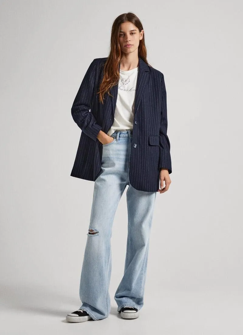 JEANS HARPER FIT PLARE TIRO ALTO