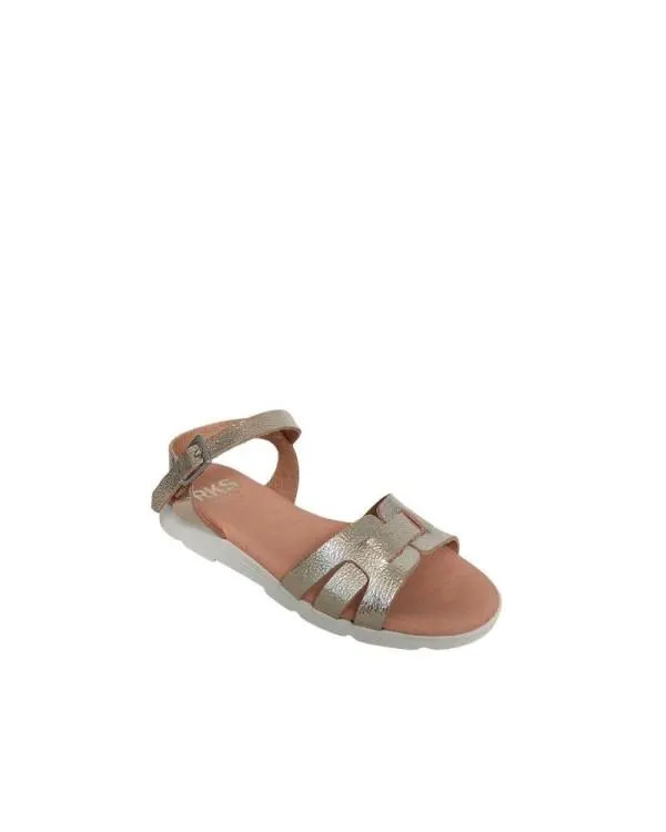 Sandalias Abiertas Infantil Oro 5517