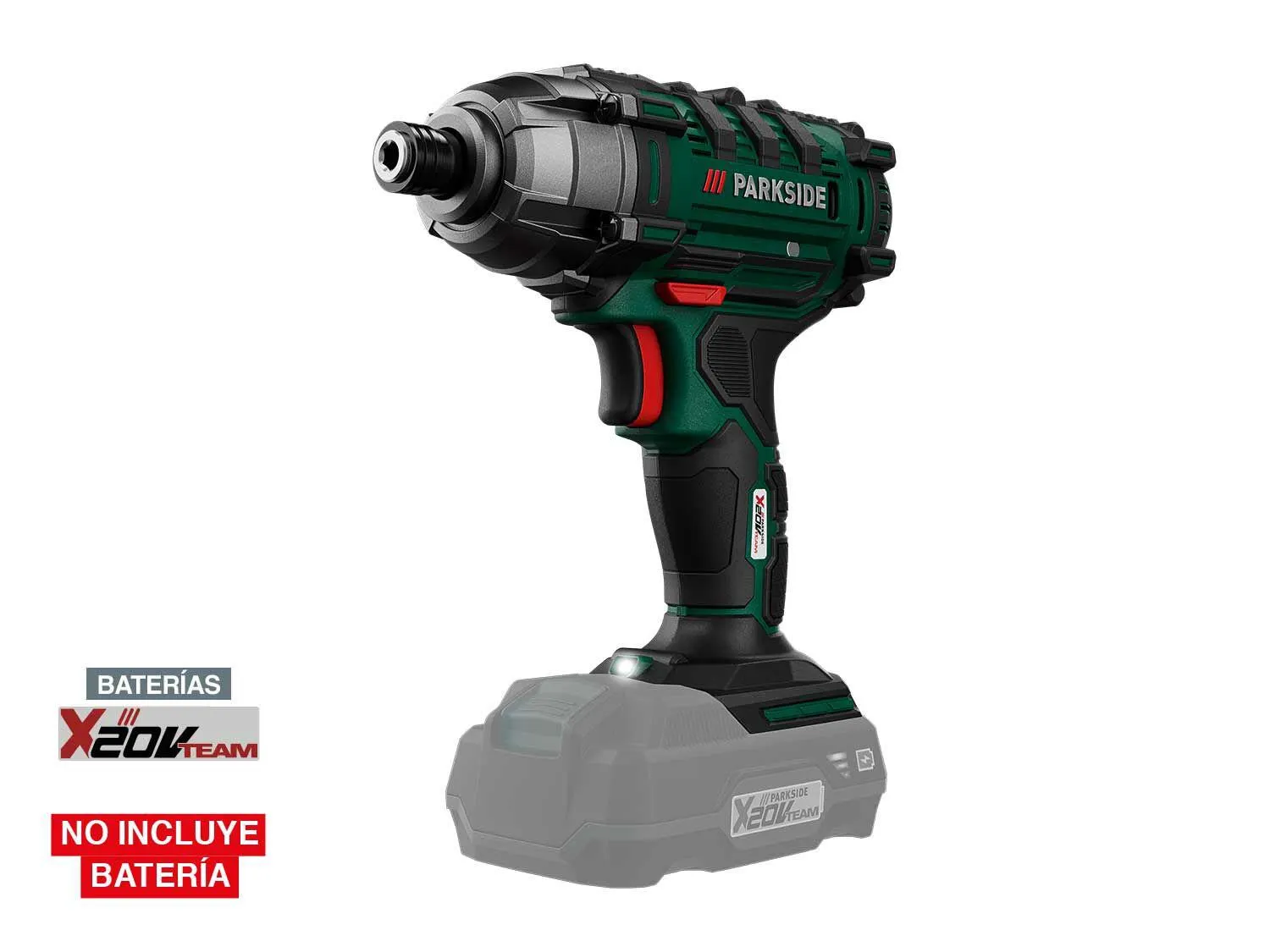 Atornilladora de impacto recargable