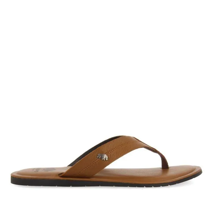 LEATHER SKIN MEN'S WASCO COLOR FLIP-FLOPS