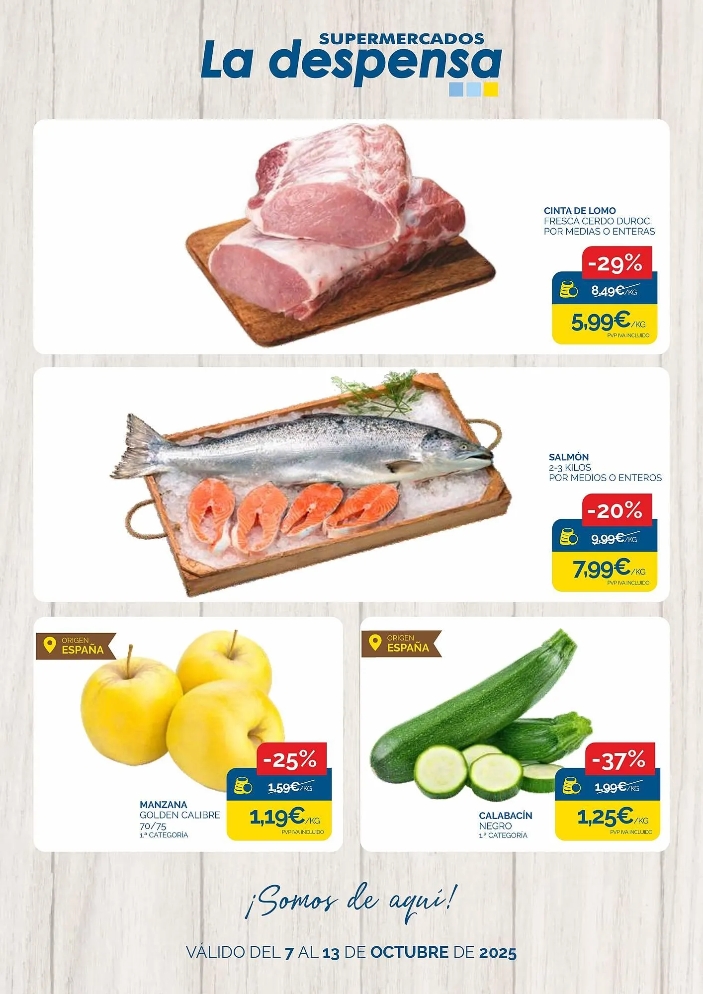 Catálogo de Folleto Supermercados La Despensa 7 de octubre al 13 de octubre 2025 - Página 1