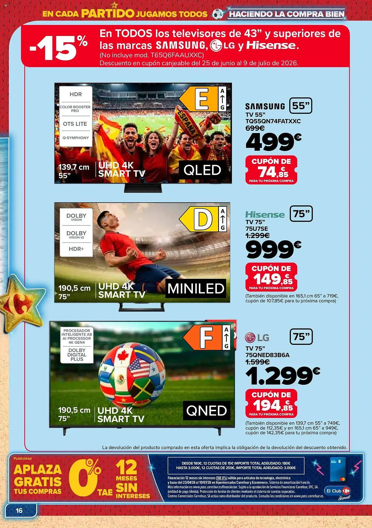 Catálogo de Folleto Carrefour 9 de junio al 24 de junio 2026 - Página 16