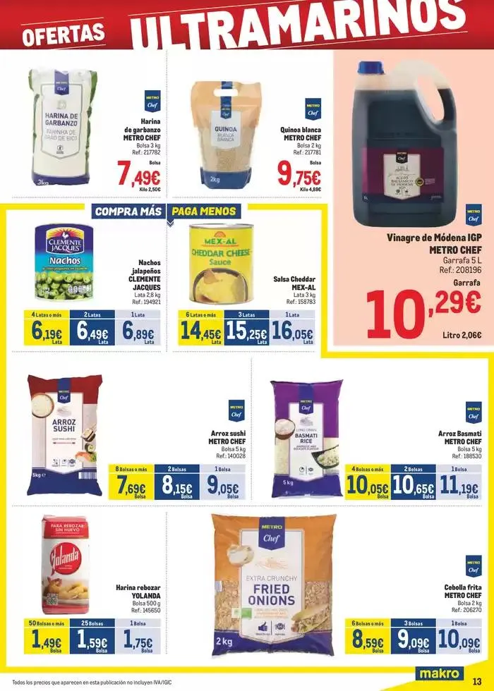 Catálogo de Makro Precios Norte 15 de mayo al 1 de junio 2025 - Página 13
