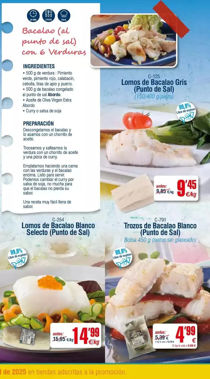 Catálogo de Ventresca de Bacalao Blanco 31 de marzo al 20 de abril 2025 - Página 5