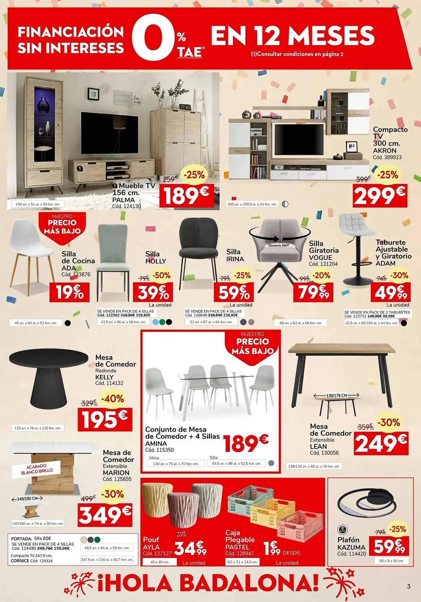 Catálogo de Catálogo Conforama 27 de abril al 7 de mayo 2026 - Página 3