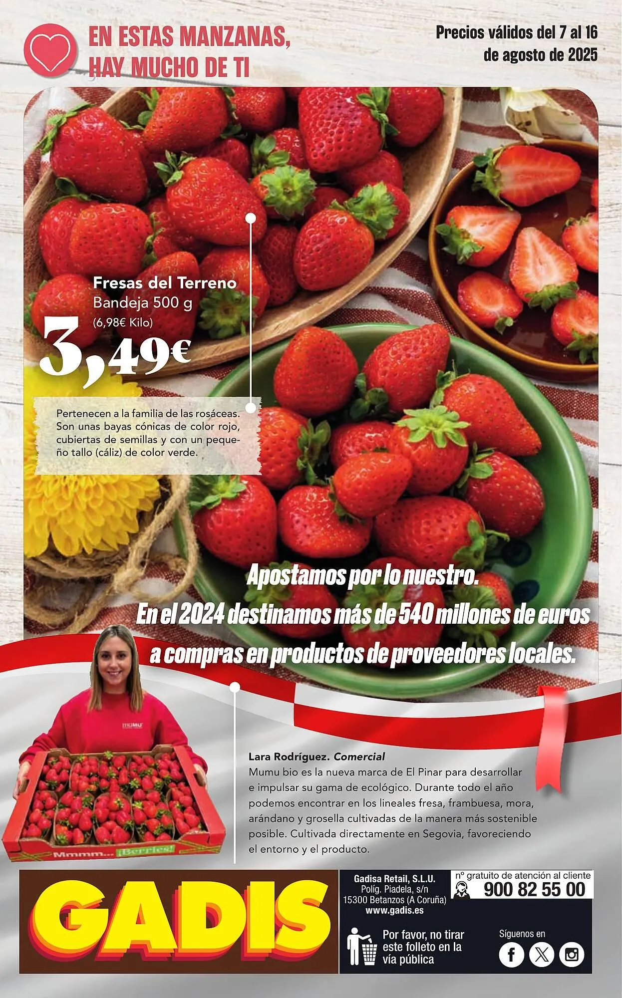 Catálogo de Folleto Gadis 7 de agosto al 16 de agosto 2025 - Página 12