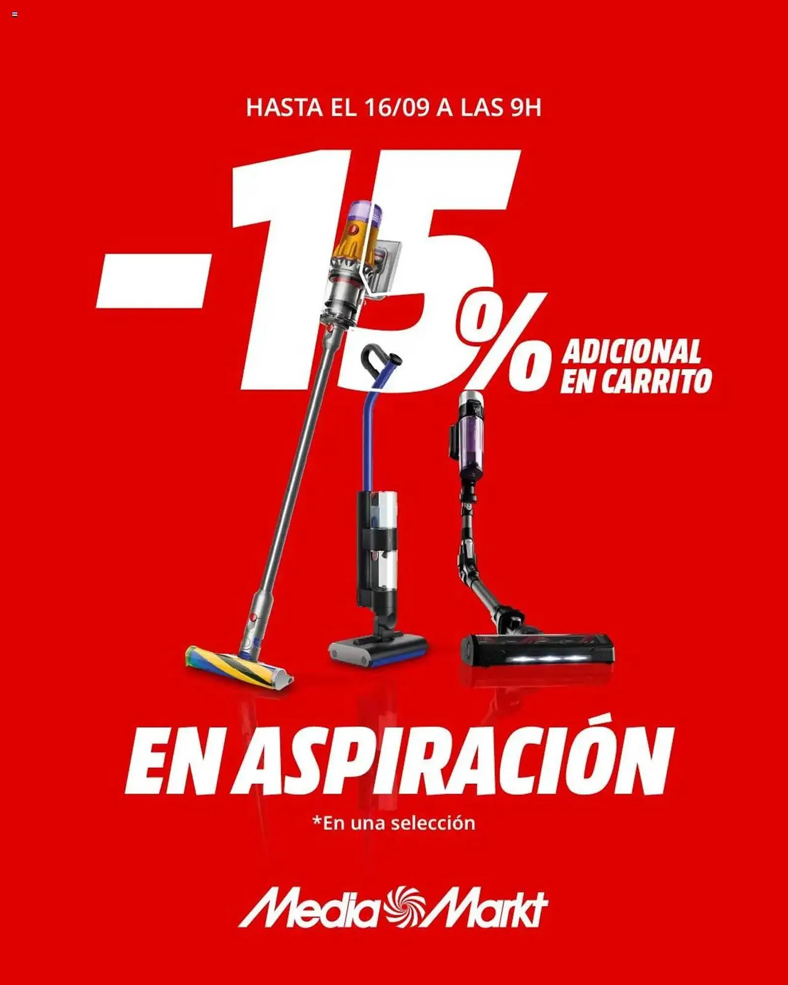 Catálogo de Folleto MediaMarkt 12 de septiembre al 16 de septiembre 2025 - Página 1