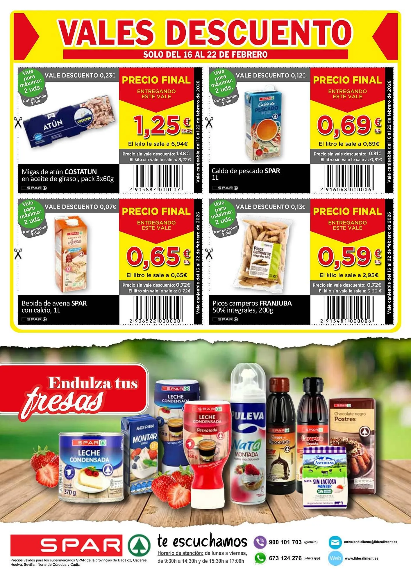 Catálogo de Folleto SPAR 23 de febrero al 1 de marzo 2026 - Página 12