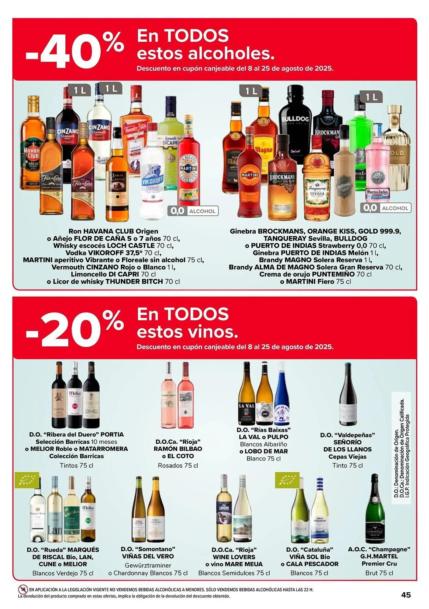 Catálogo de Folleto Carrefour 24 de julio al 7 de agosto 2025 - Página 45