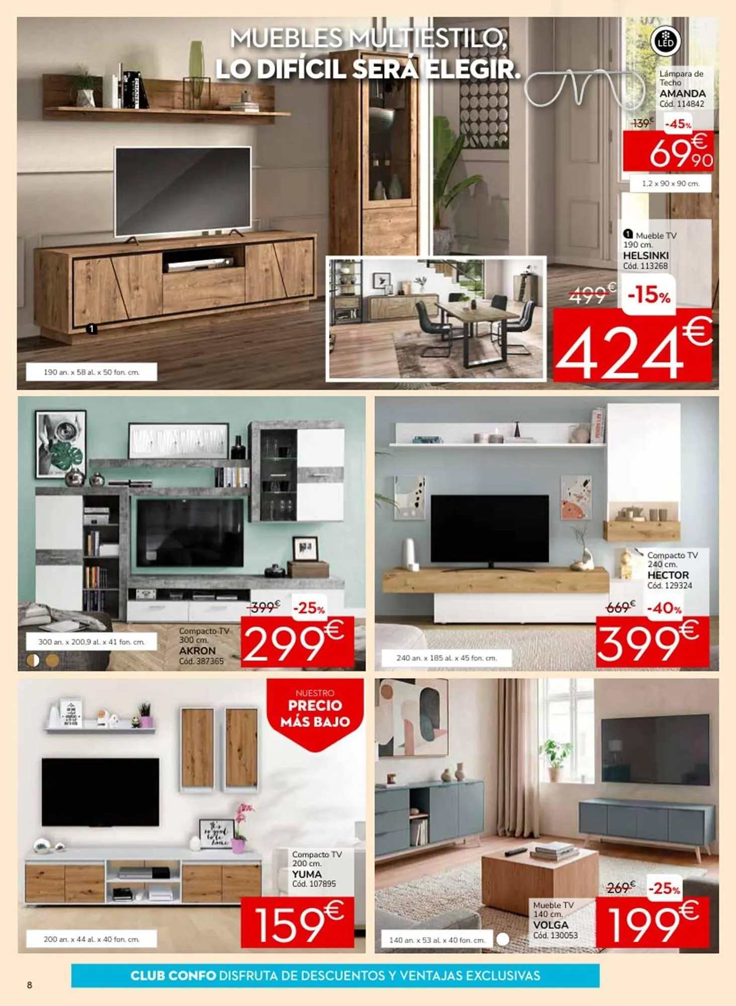 Catálogo de Catálogo Conforama 3 de marzo al 25 de marzo 2026 - Página 8