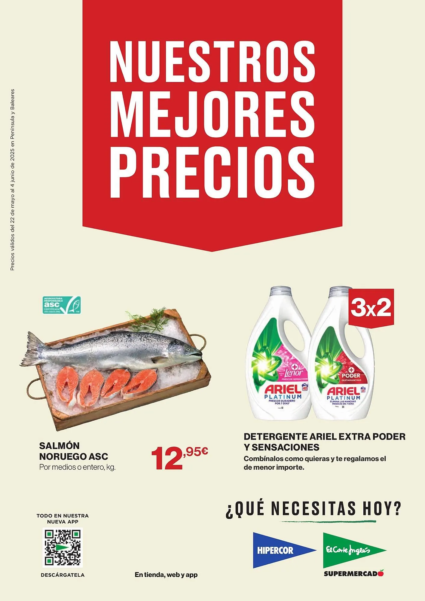 Catálogo de Folleto El Corte Inglés 22 de mayo al 4 de junio 2025 - Página 1