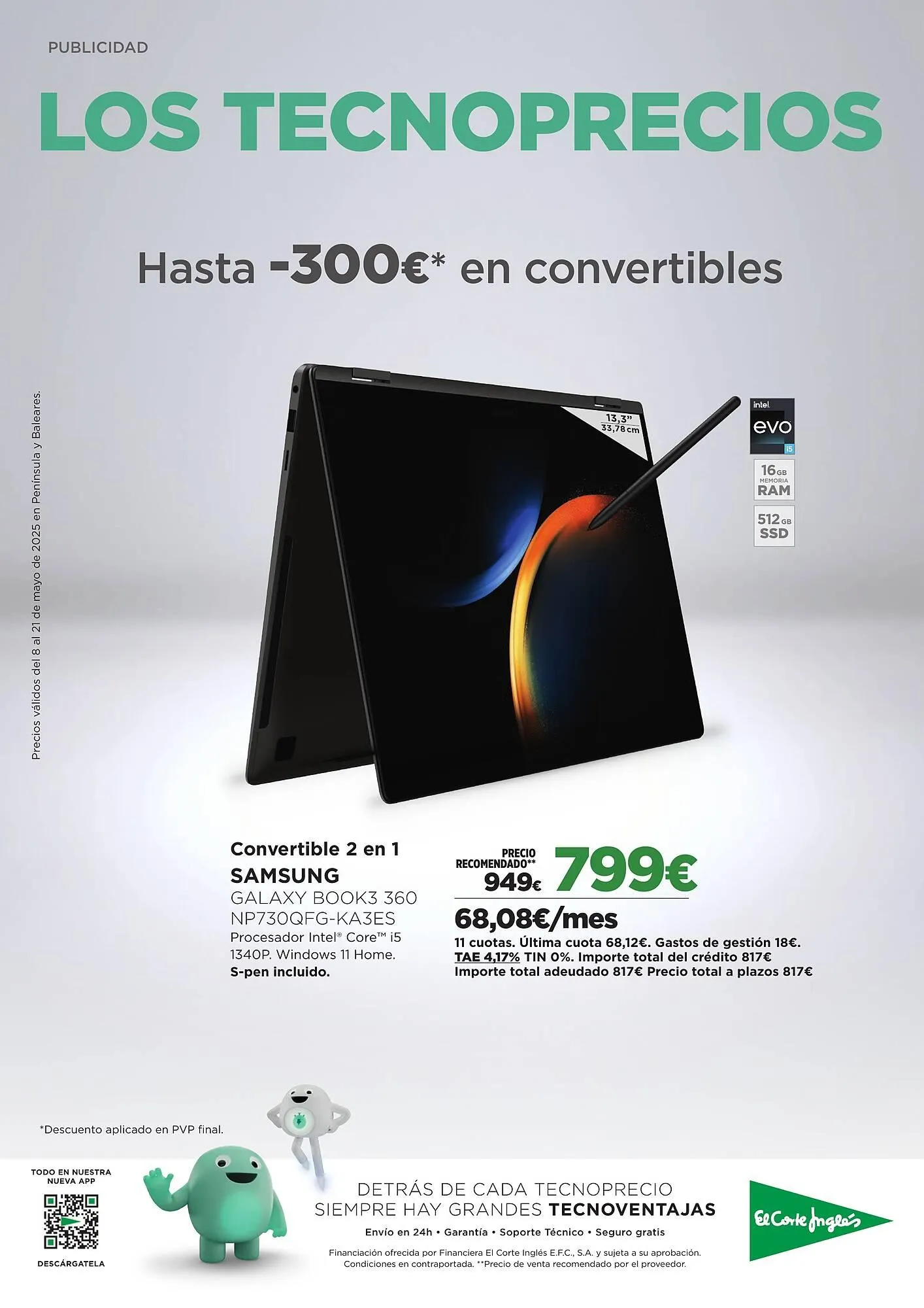 Catálogo de Folleto El Corte Inglés 8 de mayo al 21 de mayo 2025 - Página 1