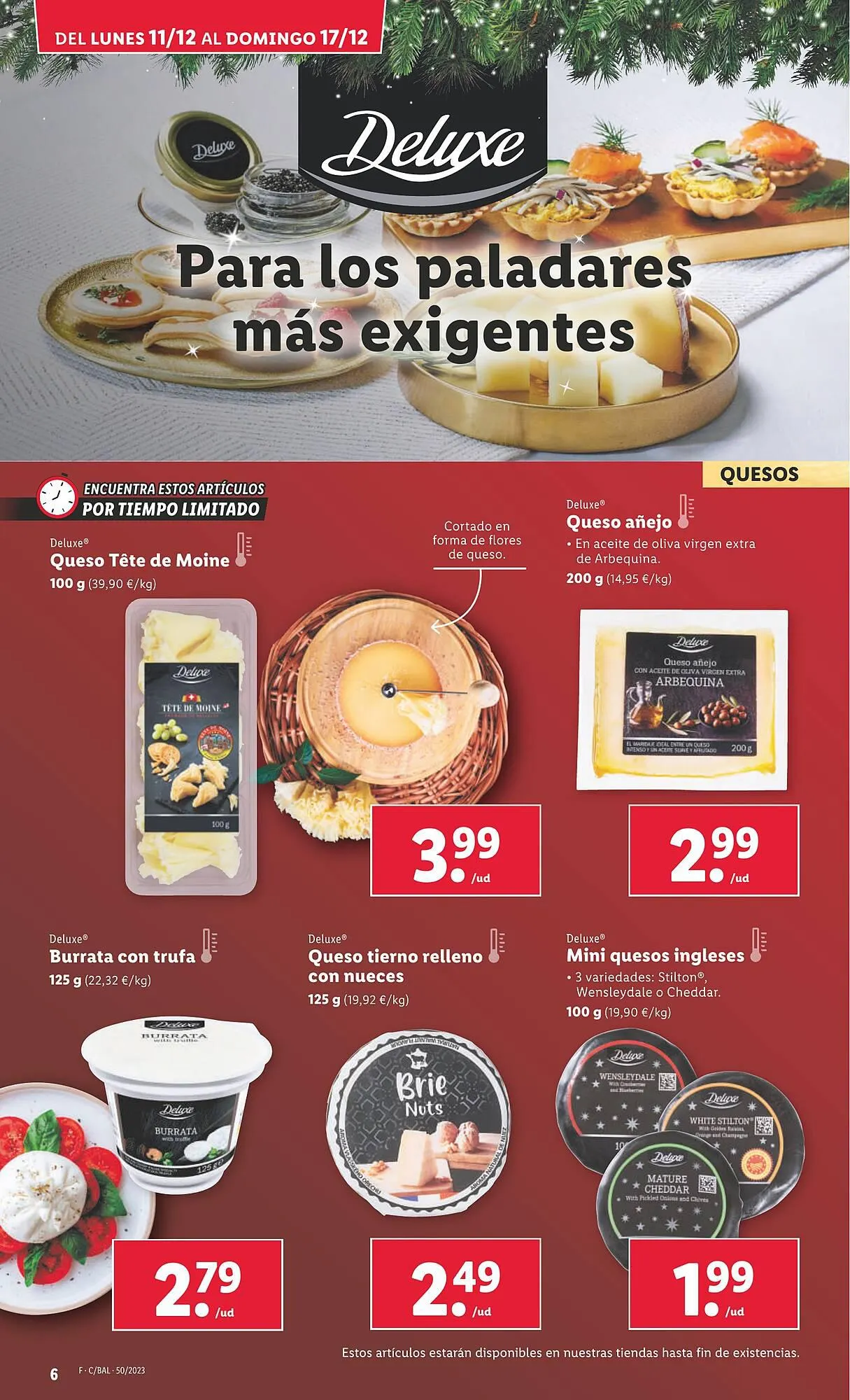 Catálogo de Folleto Lidl 11 de diciembre al 17 de diciembre 2023 - Página 6