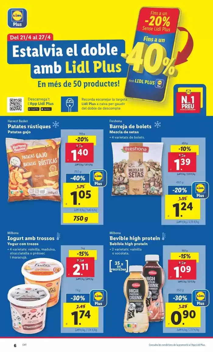 Catálogo de № 1 PRECIO - Ofertas válidas del 21/04 al 27/04 21 de abril al 27 de abril 2025 - Página 6