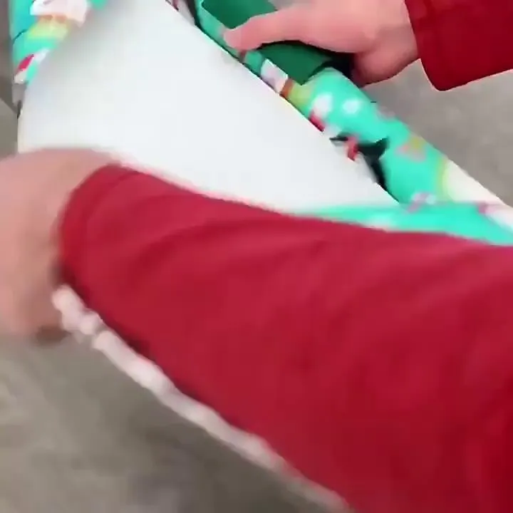 cortador de papel de regalo deslizante herramientas de corte de navidad herramienta de corte de papel de regalo corta la línea perfecta una sola vez