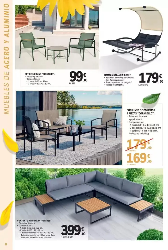 Catálogo de Aire libre Salamanca 25 de abril al 18 de mayo 2025 - Página 8