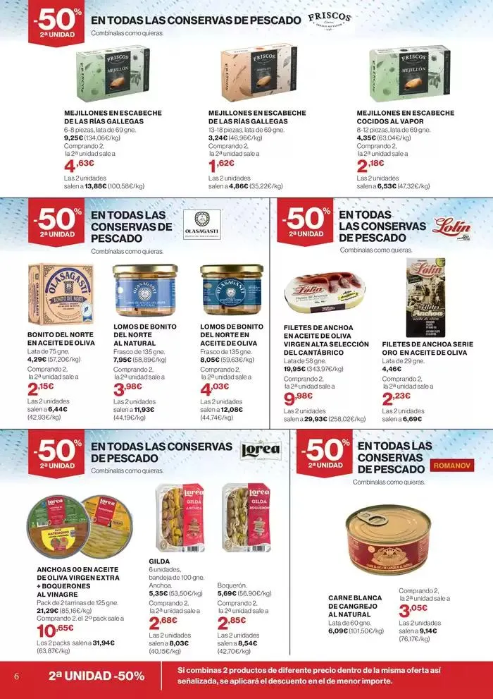 Catálogo de Las mejores marcas en conservas de pescado Canarias 10 de abril al 23 de abril 2025 - Página 6