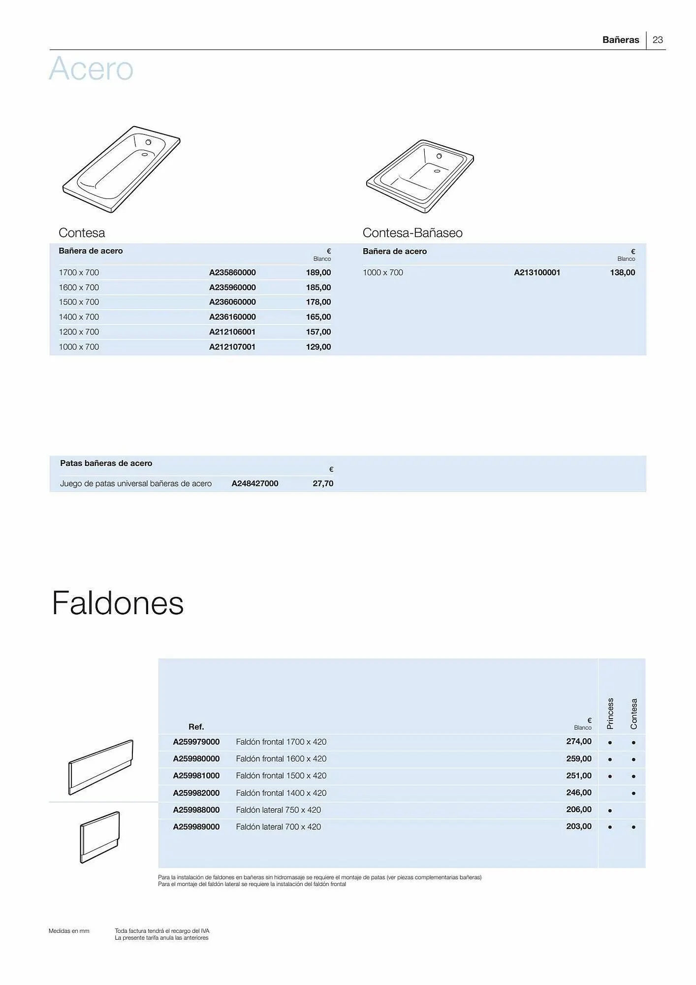Catálogo de Folleto Manau 26 de enero al 31 de diciembre 2023 - Página 25