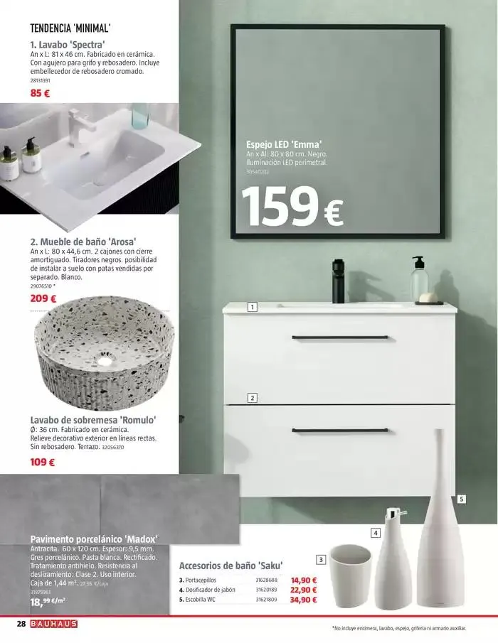 Catálogo de Renueva baños y cocinas 27 de febrero al 25 de marzo 2025 - Página 28
