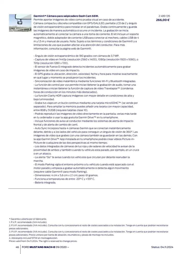 Catálogo de Ford de accesorios Ford Mustang Mach-E 13 de noviembre al 13 de noviembre 2025 - Página 46