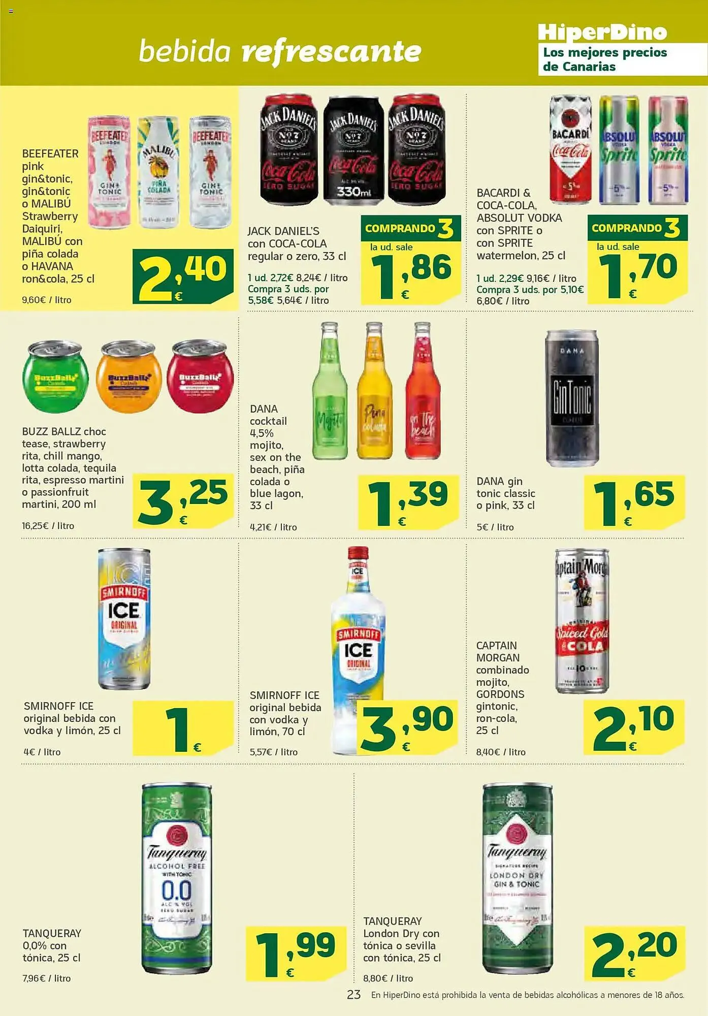 Catálogo de Folleto HiperDino 10 de marzo al 23 de marzo 2026 - Página 23