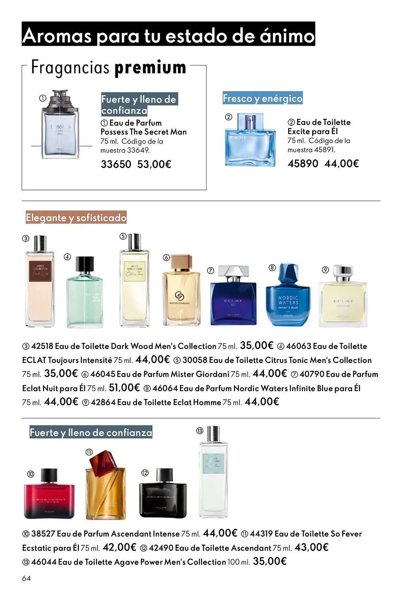 Catálogo de Catálogo Oriflame 19 de noviembre al 9 de diciembre 2025 - Página 64