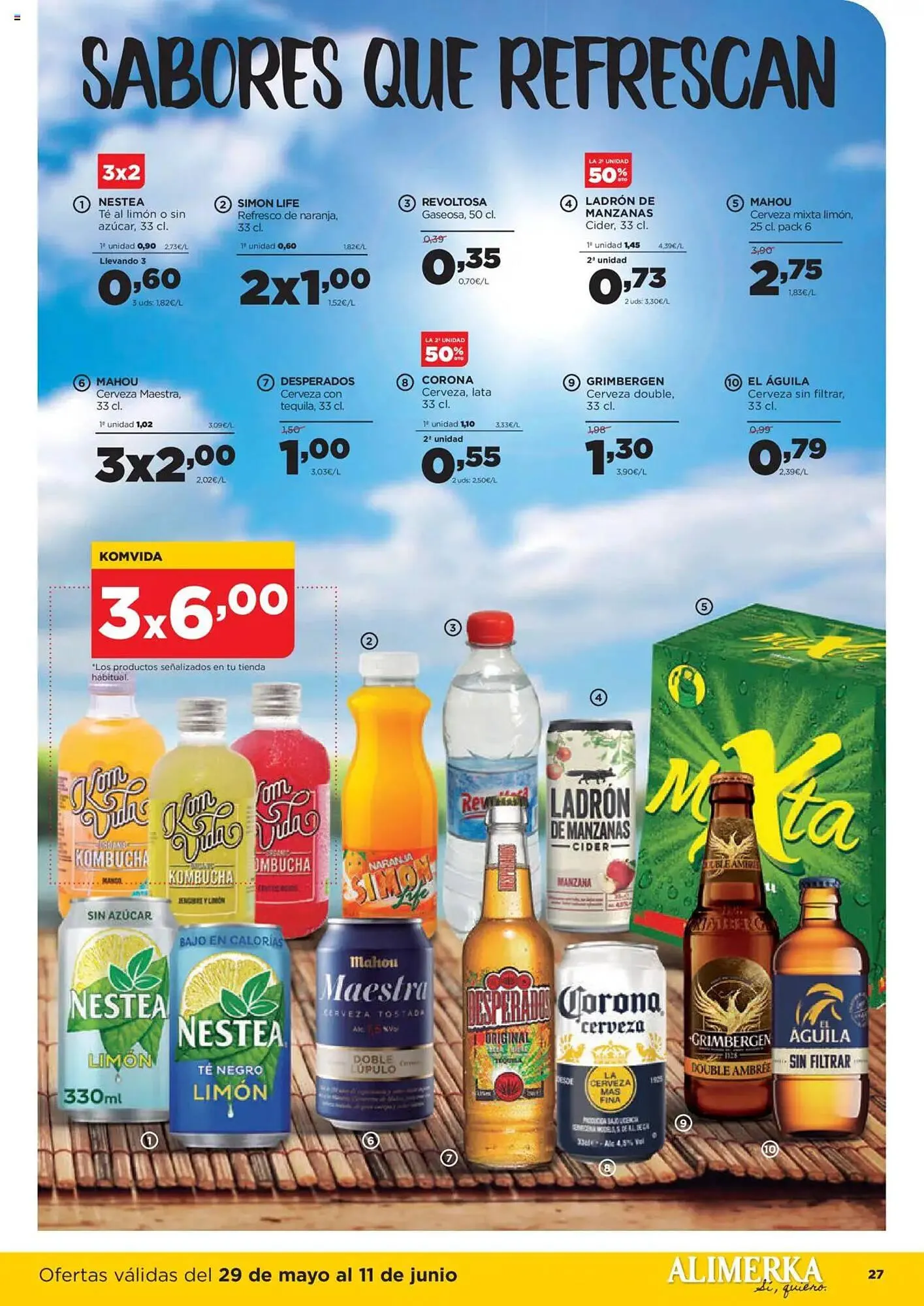 Catálogo de Folleto Alimerka 29 de mayo al 11 de junio 2025 - Página 28
