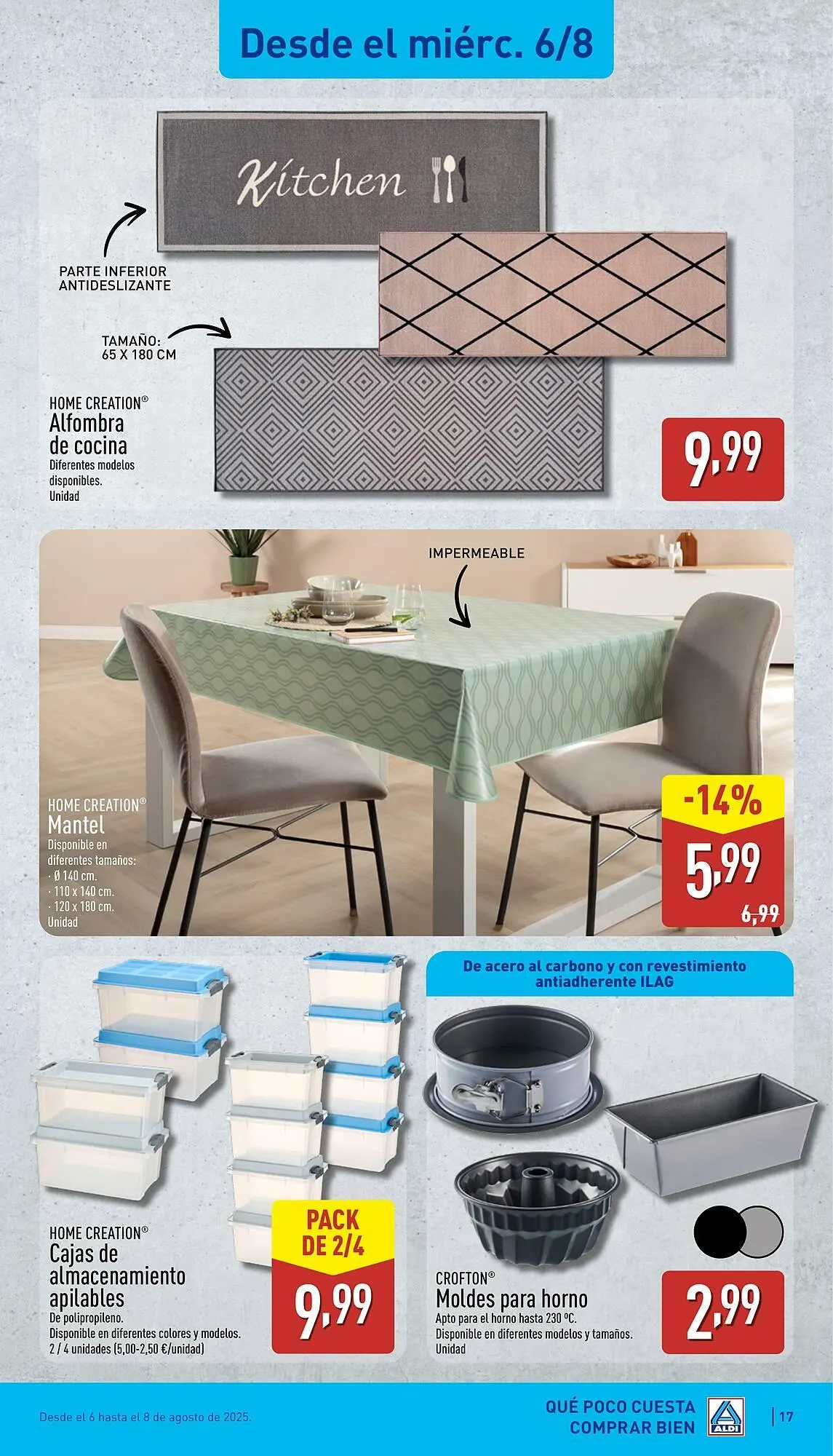 Catálogo de Folleto ALDI 4 de agosto al 10 de agosto 2025 - Página 17