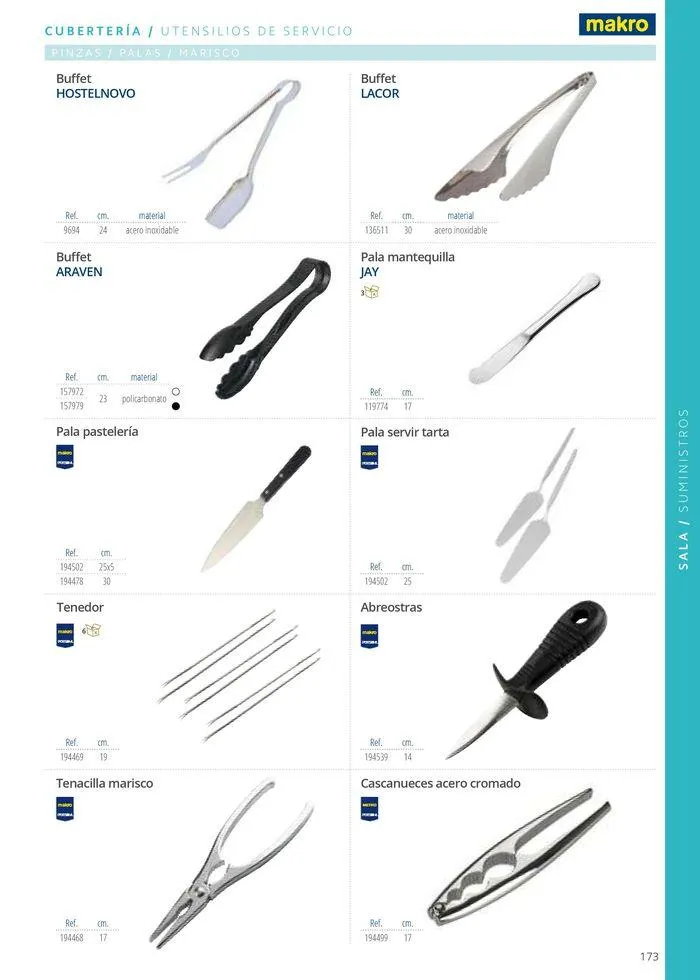 Catálogo de Equipamiento y suministros 23 de julio al 30 de noviembre 2024 - Página 173