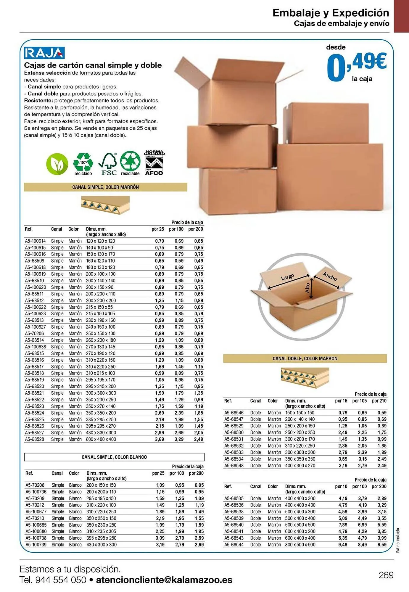 Catálogo de Folleto Staples Kalamazoo 19 de enero al 31 de diciembre 2026 - Página 269