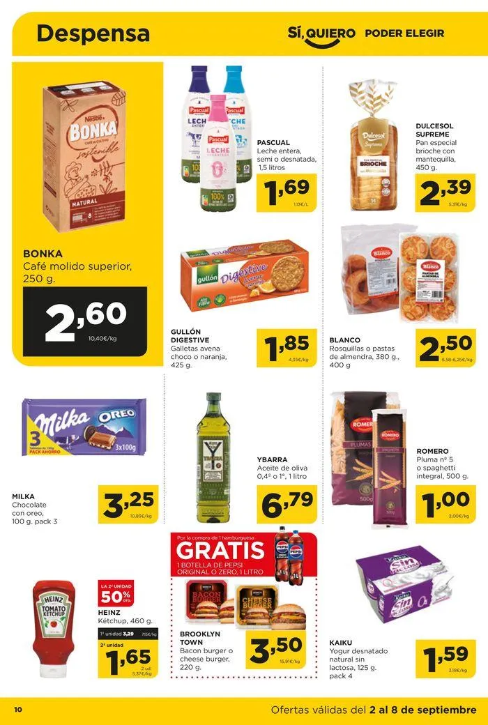 Catálogo de Catálogo Alimerka 2 de septiembre al 8 de septiembre 2024 - Página 10