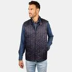 Chaleco acolchado acanalado de hombre