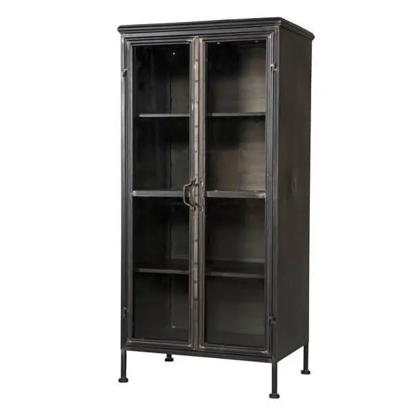 vitrina metálica Puristic