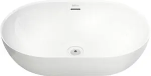 Lavabo Livorno blanco 55x16x36 cm