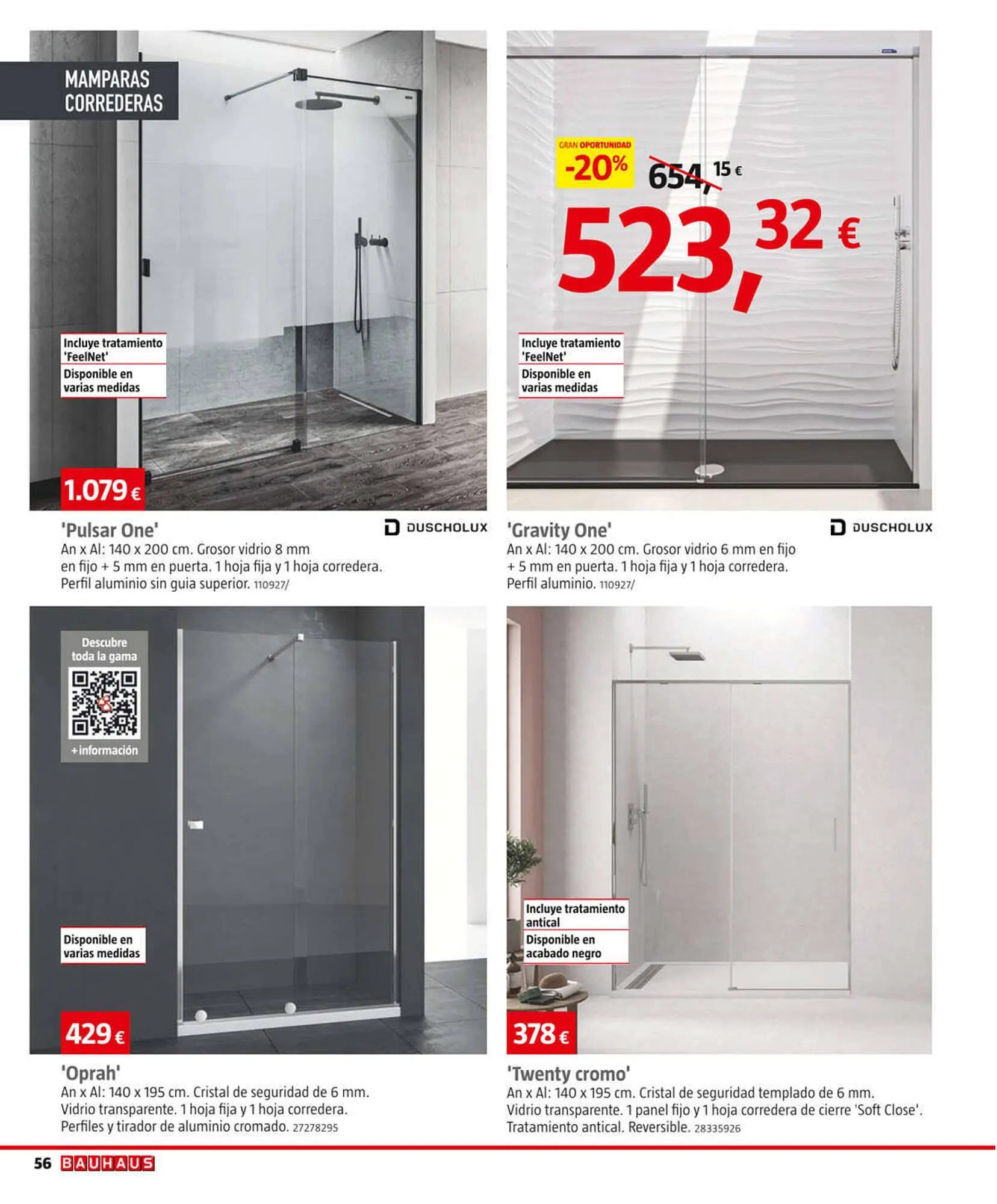 Catálogo de Folleto Bauhaus 26 de enero al 31 de diciembre 2023 - Página 56