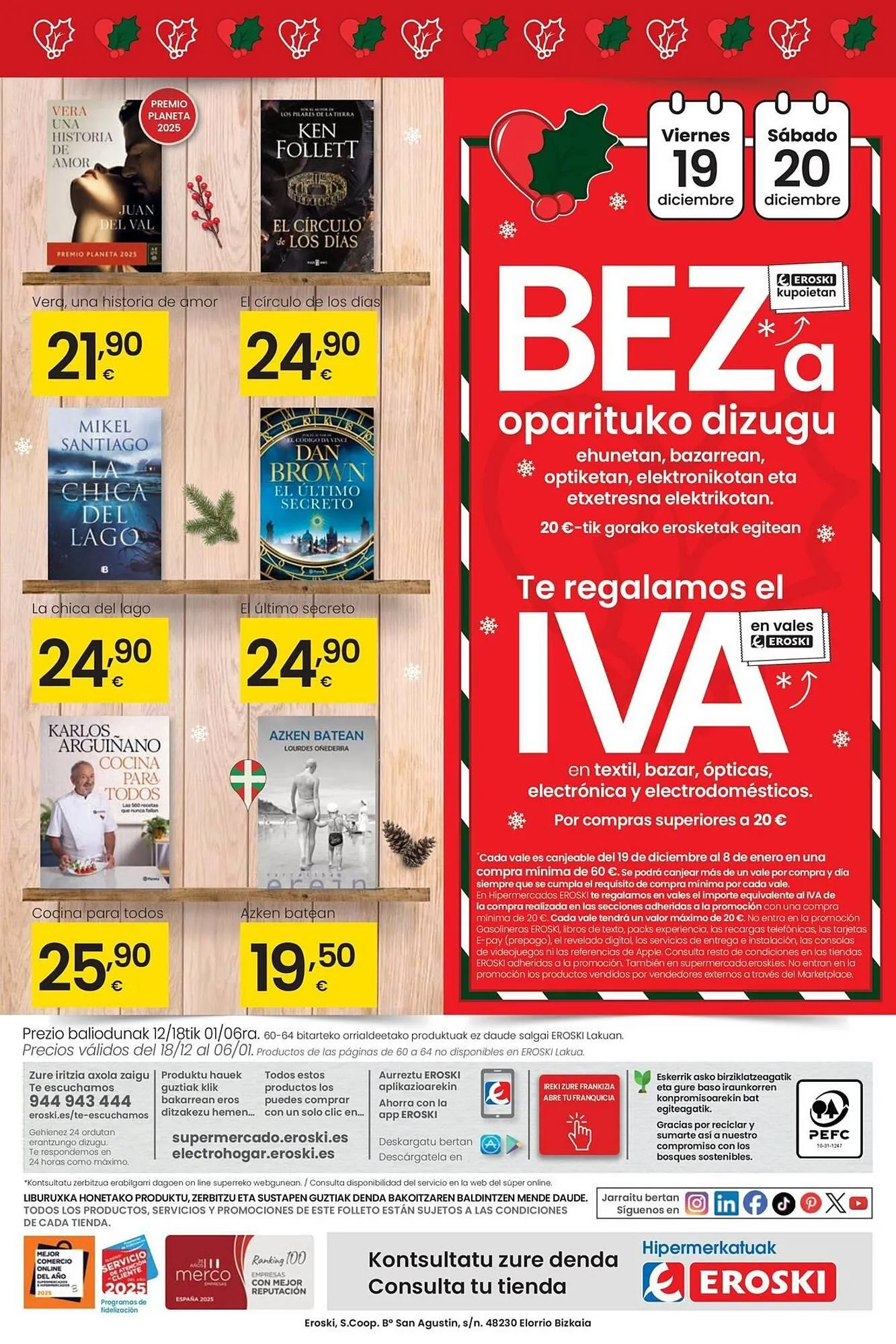 Catálogo de Folleto Eroski 18 de diciembre al 31 de diciembre 2025 - Página 64