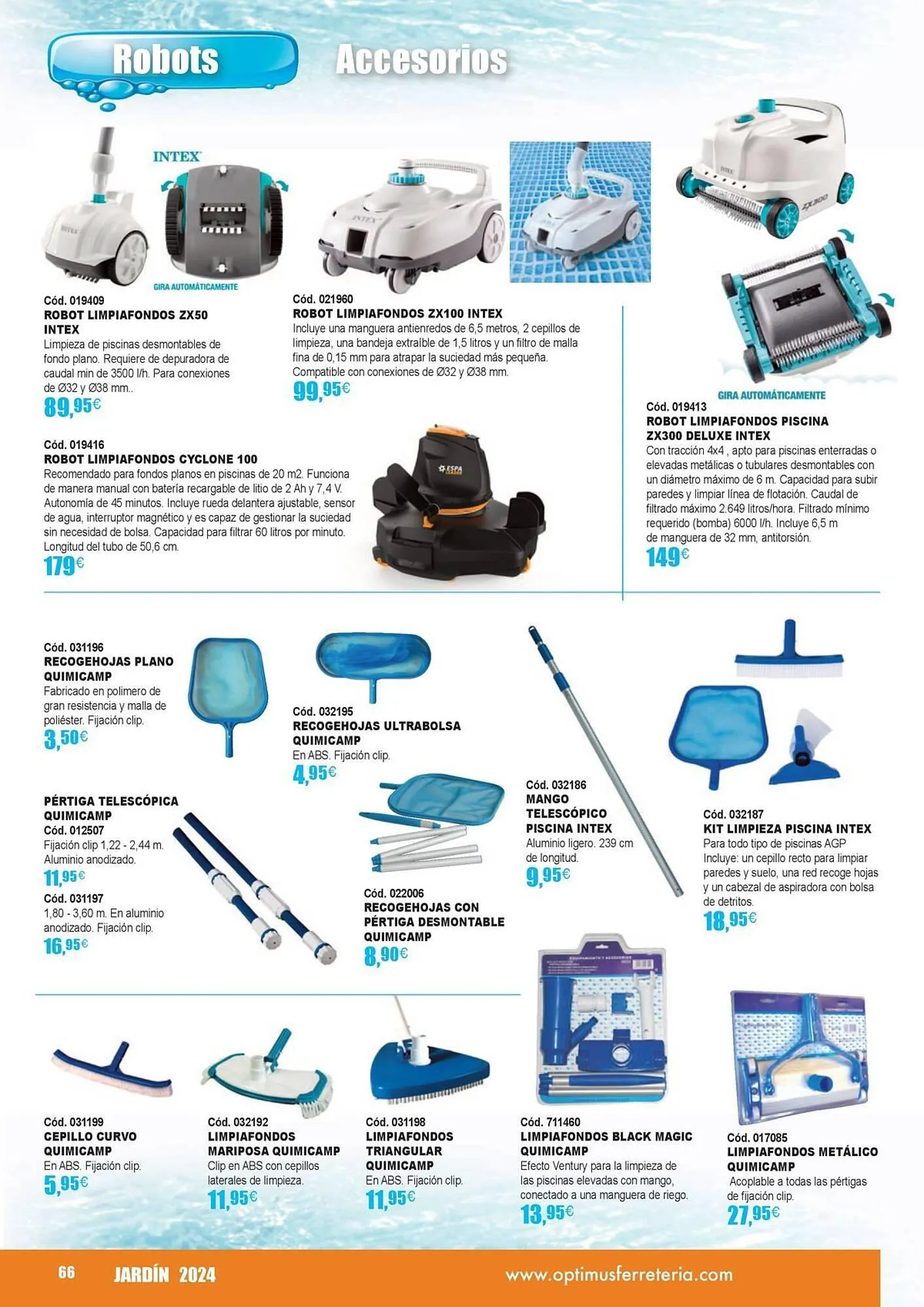 Catálogo de Folleto Optimus 21 de marzo al 31 de agosto 2024 - Página 66