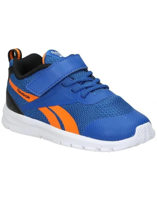 Deportivas para niño planos reebok fw8456. en azul