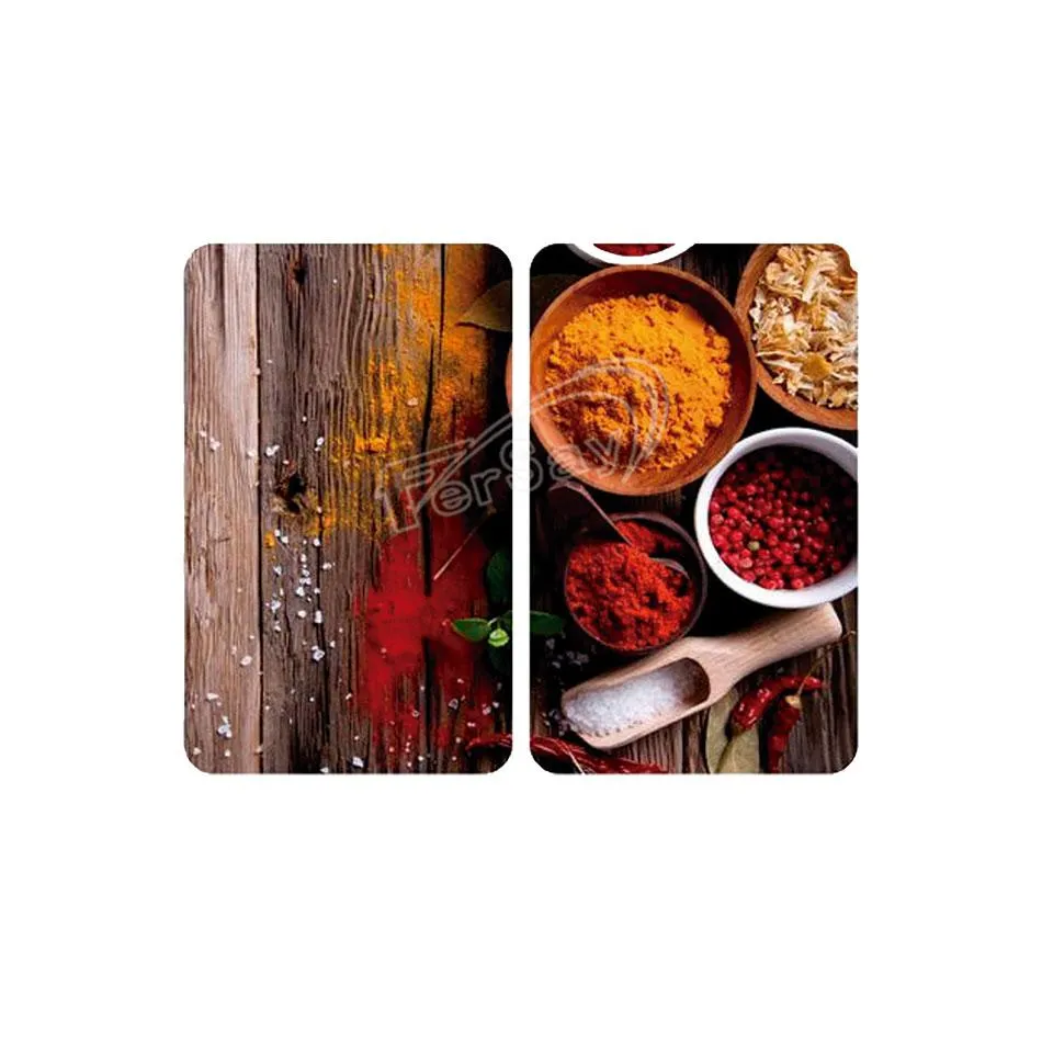 Cubre encimera de vidrio universales modelo "especias"