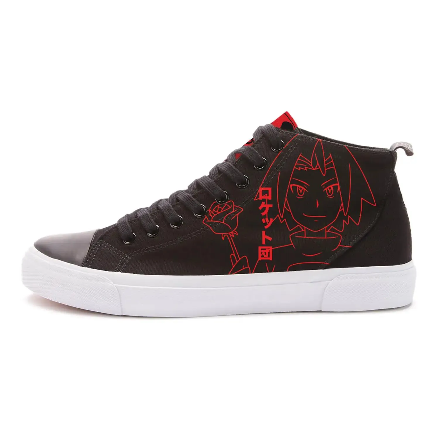 Akedo x Pokémon Team Rocket Negro Zapatillas Altas