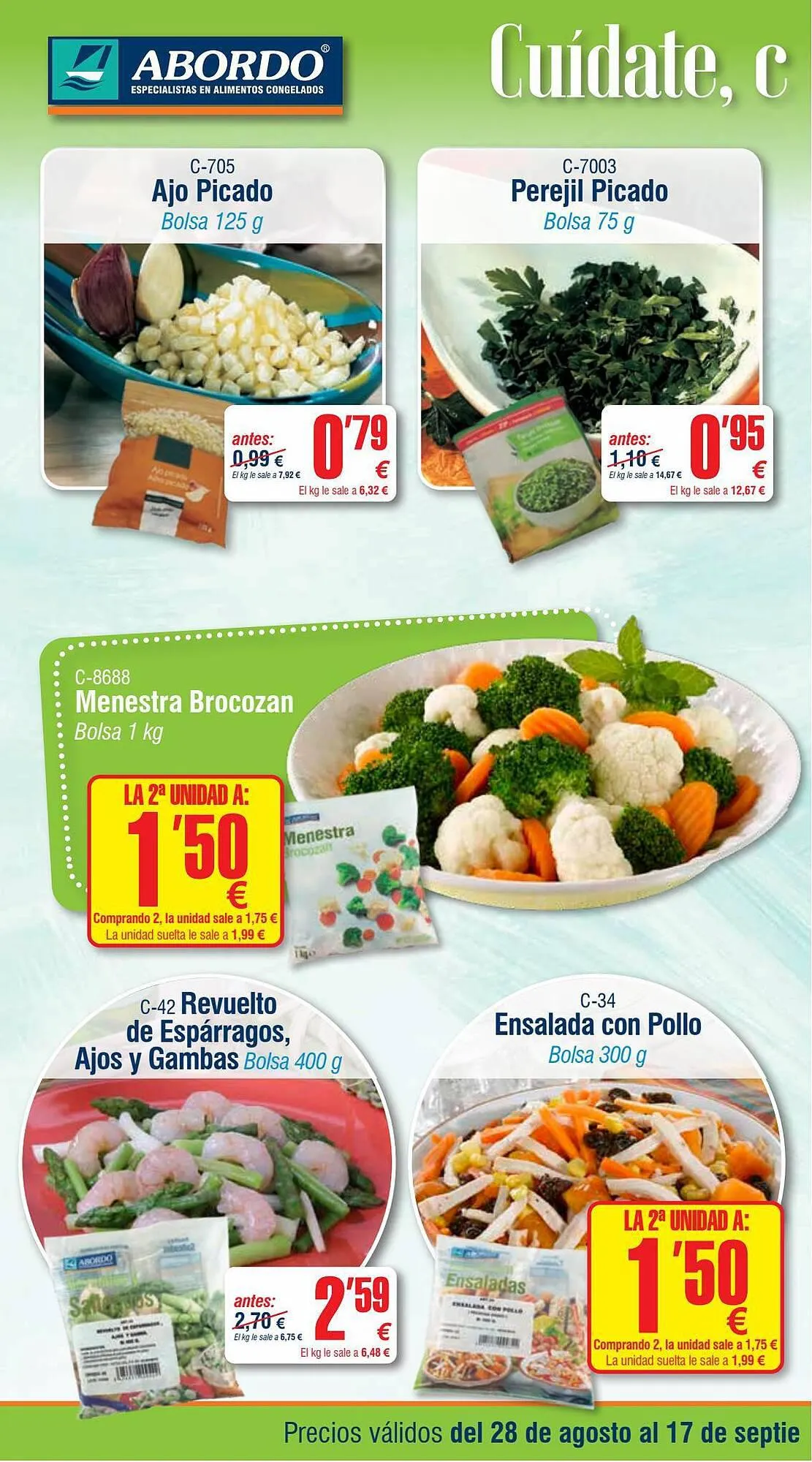 Catálogo de Folleto Abordo 28 de agosto al 17 de septiembre 2023 - Página 2