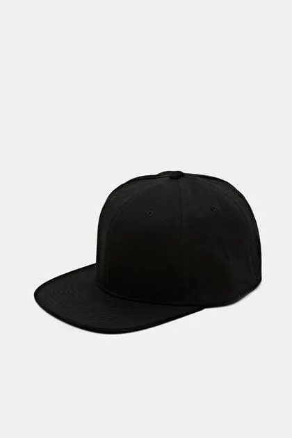 Gorra de ala plana de algodón