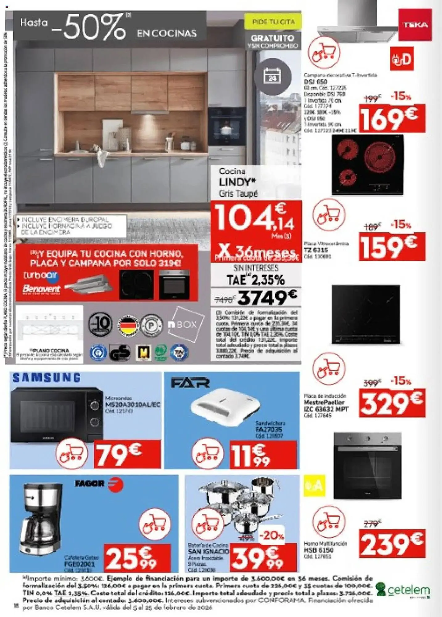 Catálogo de Catálogo Conforama 5 de febrero al 25 de febrero 2026 - Página 18