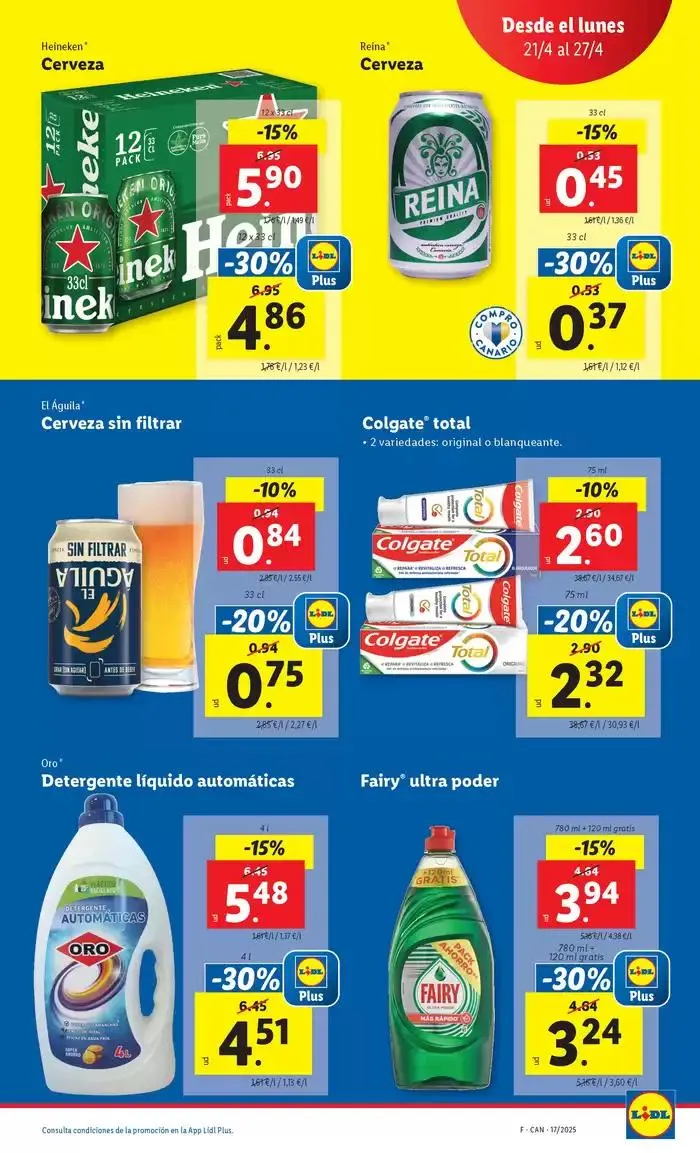 Catálogo de № 1 PRECIO - Ofertas válidas del 21/04 al 27/04 21 de abril al 27 de abril 2025 - Página 13