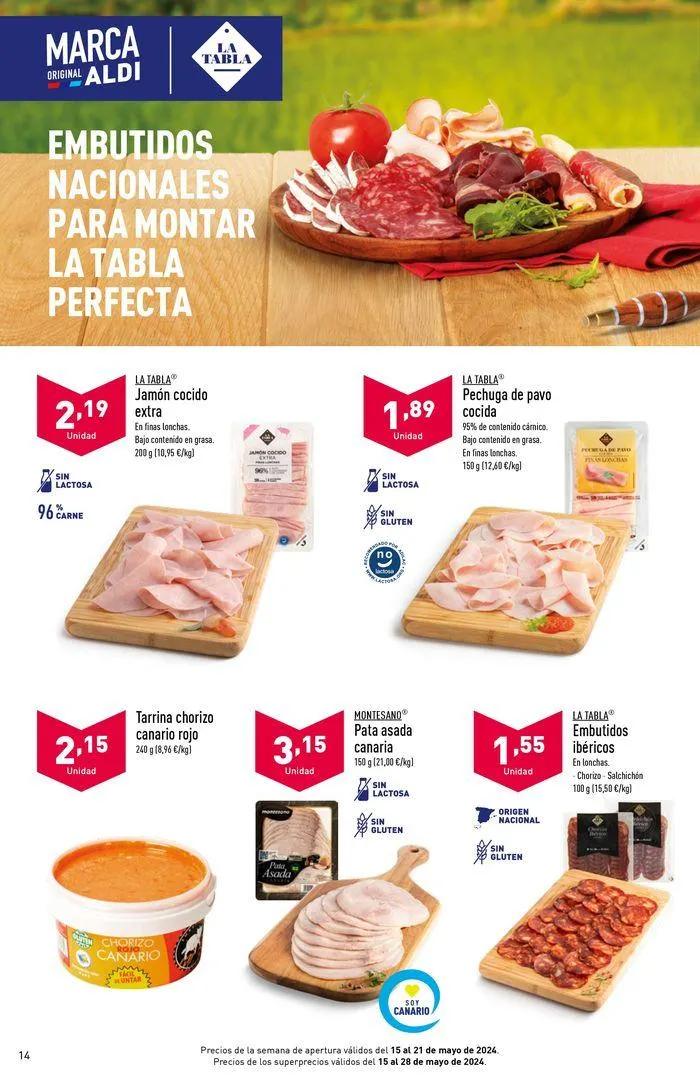 Catálogo de Folleto apertura Aldi 15 de mayo al 21 de mayo 2024 - Página 14