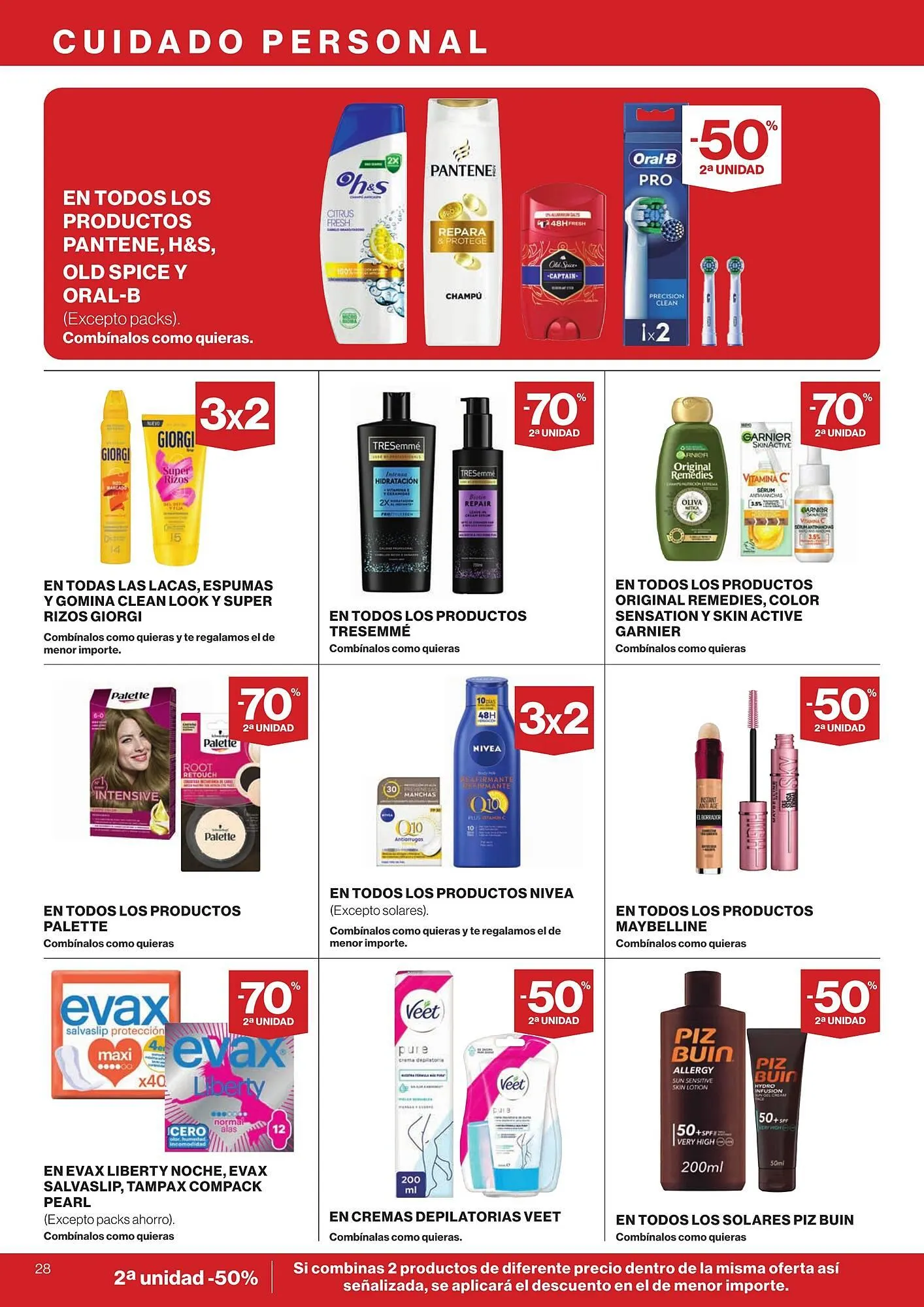 Catálogo de Folleto El Corte Inglés 27 de marzo al 9 de abril 2025 - Página 28