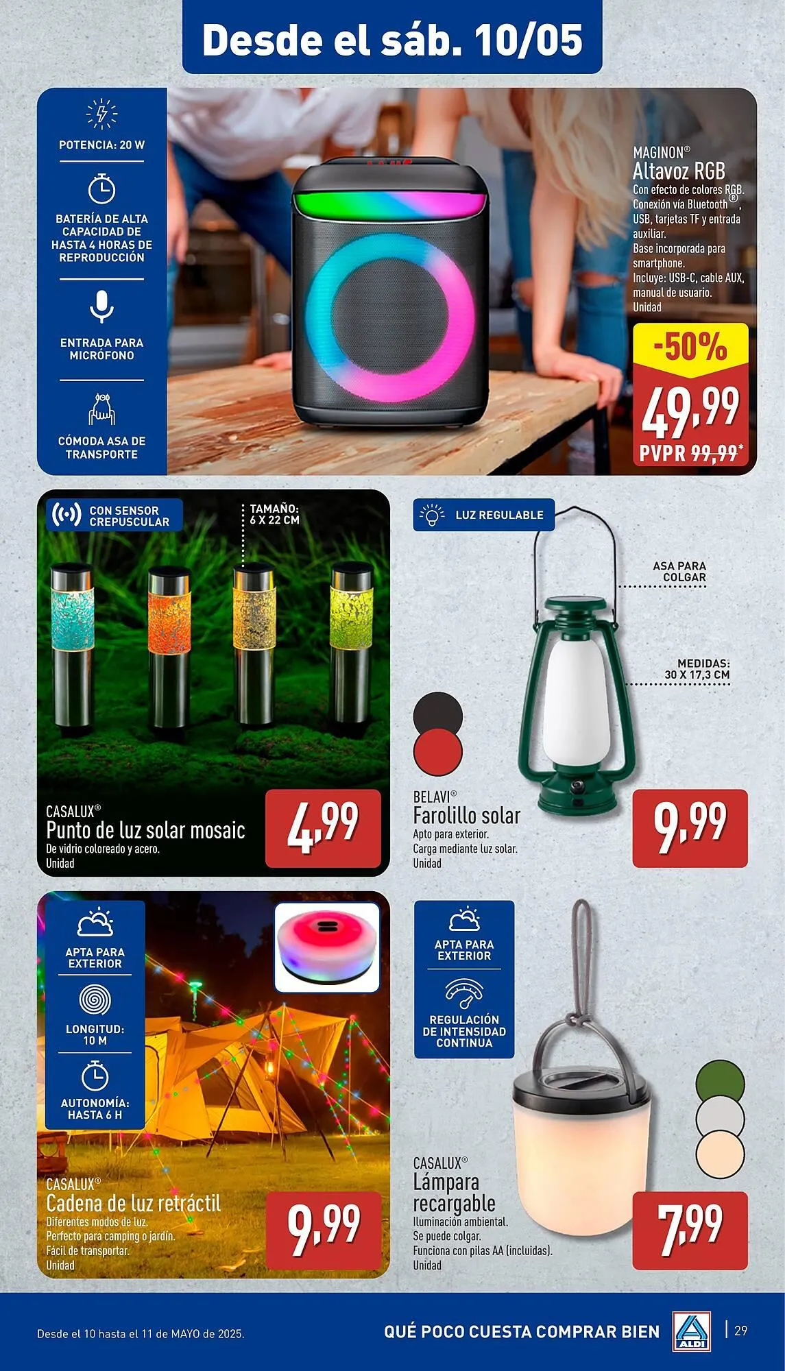 Catálogo de Folleto ALDI 5 de mayo al 11 de mayo 2025 - Página 29