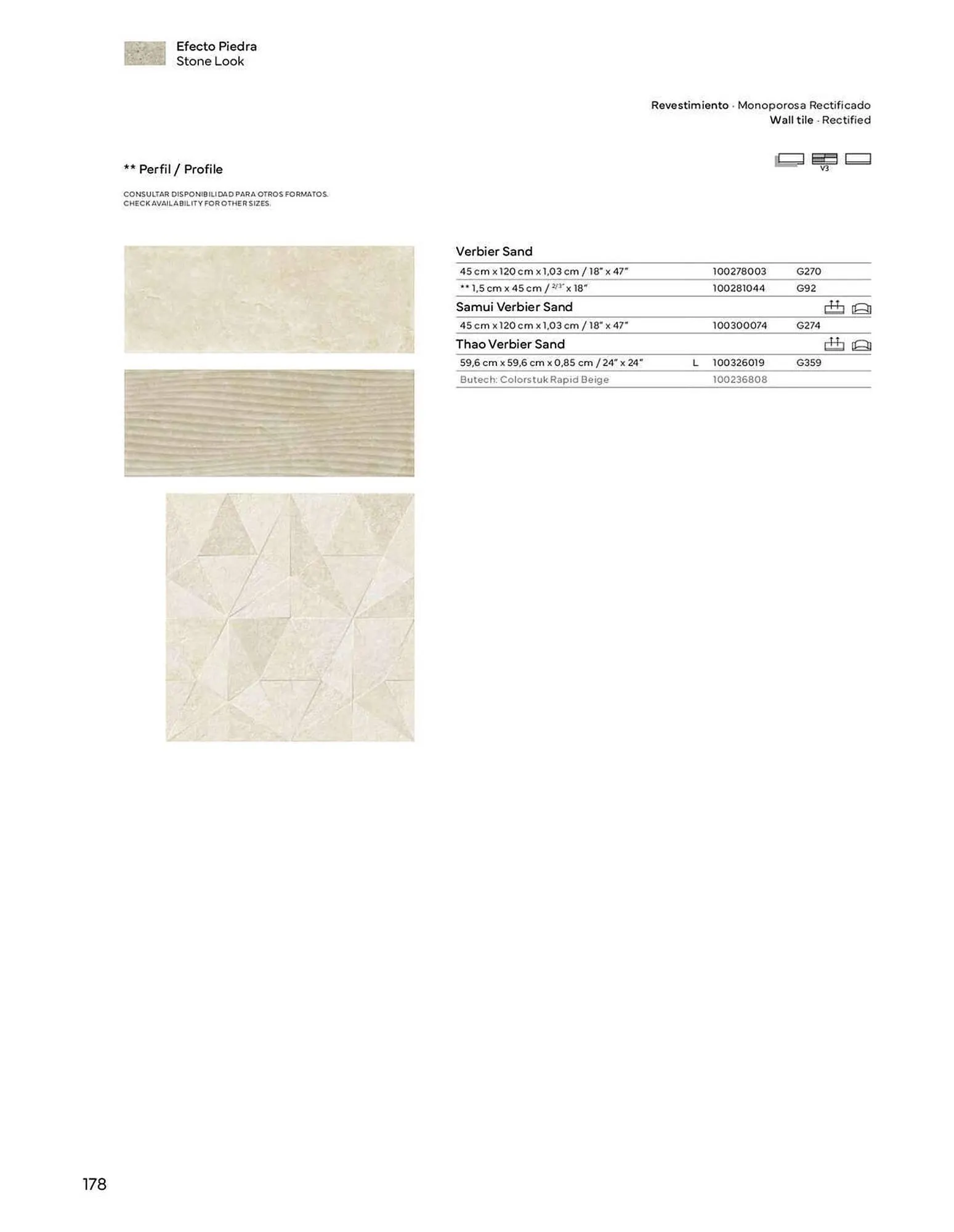 Catálogo de Folleto Porcelanosa 4 de enero al 1 de enero 2024 - Página 180